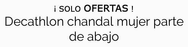 chandal mujer baratos online